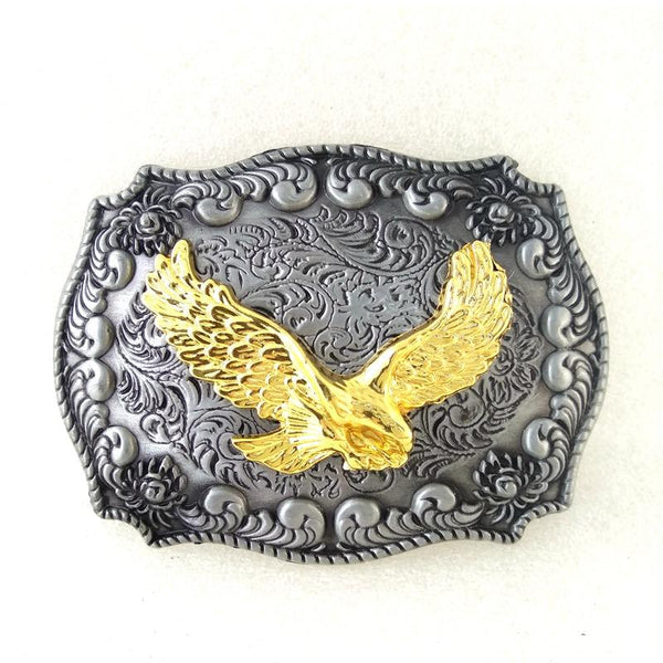 Cowboy Belt Eagle Buckles