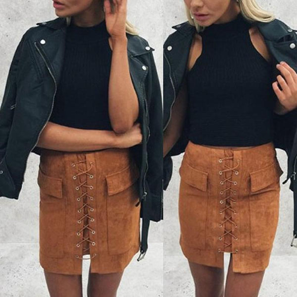 Middle Waist Skirt