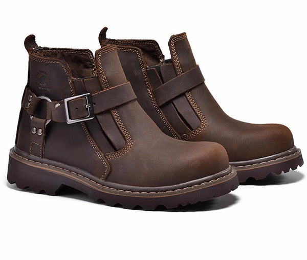 Genuine Leather Men's Cowboy Boots