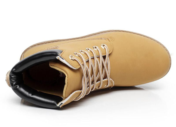 Suede Leather Unisex Boots