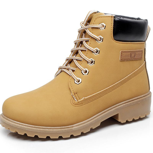 Suede Leather Unisex Boots