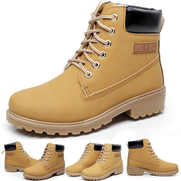 Suede Leather Unisex Boots