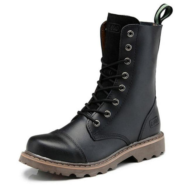 Genuine Leather Martin Boots