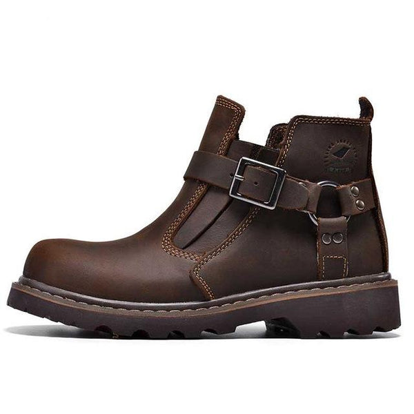 Genuine Leather Men's Cowboy Boots